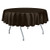 Ultimate Textile Herringbone - Fandango 72-Inch Round Tablecloth  Chocolate Brown