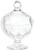 Luminarc Arc International Longchamp Diamax Footed Candy Dish, 4.5" x 5.75", Clear