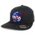Armycrew XXL Big Size NASA Insignia Logo Iron On Patch Flexfit Cap - Black