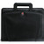 Wenger Professional Presentation Portfolio with Handler 1.25" 3 Ring Binder Note Writing Pad, Black