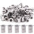 Hilitchi SAE Stainless Steel Rivet Nuts Threaded Insert Rivnuts -1 4-20--50PCS--