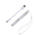 Uonlytech Nurse Pen Light  LED Pen Flashlight USB Rechargeable Stainless Steel Beam Penlight Led Pen Light for Doctor Nurse