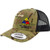 Army 1st Armored Division Full Color Trucker Hat -Green Multicam-