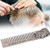 Beard Comb  Portable Men s Beard Comb Stainless Steel Beard Mustache Beard Care Mustache Beard Grooming Styling Comb Barber Tools for Shape Beards and Hair