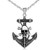 JMQJewelry JMQ Skull Halloween Skull Anchor for Men s Stainless Steel Cool Pendant Heavy Gothic Biker Necklace Punk Vintage JMQJewelry JMQ Skull Halloween Skull Anchor for Men s Stainless Steel Cool Pendant Heavy Gothic Biker Necklace Punk Vintage