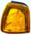 JP Auto Corner Signal Side Marker Light Lamp Compatible With Ford Ranger 2001 2002 2003 2004 2005 Passenger Right Side