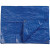 Roughneck 2.3-Oz. Medium-Duty Poly Tarp - Blue  8ft. x 10ft.
