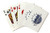 Monterey  California - Skyline Seal  Blue   Playing Card Deck - 52 Card Poker Size with Jokers