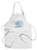 Jekyll Island  Georgia - Sand Dollar - Blue - Coastal Icon  Cotton Polyester Chef s Apron