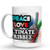 Makoroni - PEACE LOVE ULTIMATE FRISBEE - 11 Oz. Unique Ceramic Coffee Cup  Coffee Mug