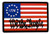We the People Betsy Ross 1776 Flag US Constitution Patch  PVC Rubber-MBP11