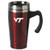 16 oz Stainless Steel Coffee Mug with handle - Virginia Tech Hokies