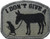 MilSpec Monkey I Don t Give a Rat s Ass Morale Patch  ACU Dark  Foliage Green