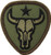 Bull Skull Morale Patch  Woodland  Forest