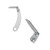 Mat and Tangle Splitter for Dogs Stainless Steel Dematting Grooming Tool 5.5 inch