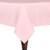 Ultimate Textile Rectangular 60 x 84-Inch Tablecloth Blush Ice Pink