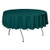 Ultimate Textile 72-Inch Round Polyester Linen Tablecloth Teal