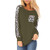 POTO Women Tunic Shirts Long Sleeve Comfy Leopard Print Pullover Tops Patchwork Crewneck Casual Blouse Sweatshirts