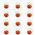 DOITOOL Halloween Candy Bucket for Kids Trick or Treat Candy Buckets 12 Pcs Pumpkin Candy Holder Mini Trick-or-Treat Halloween Candy Bucket  Triangular Eyes