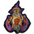 Hot Leathers Wizard Patch  Multicolor  10 inch  Width x 12 inch  Height