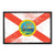 Florida State Flag - Color - Distressed Morale Patch   Hook and Loop Attach for Hats  Jeans  Vest  Coat   2x3 in   by Pull Patch