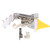 Double Fold Angle Binder Sewing Machine Binding Attachment Folder Lockstitch Industrial Sewing Machine Foot Accessories 40mm