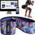 Plyopic Pro Resistance Bands for Legs and Butt  Sets for Men and Women  Fabric Stretch Exercise Loops  Thick Wide Non-Slip Gym Bootie Band for Squat Glute Booty Thigh and Hip Workout Training