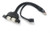 Micro SATA Cables Intel NUC Skull Canyon Internal Common IO Header Dual USB 2.0 Panel Mount Line