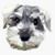 Schnauzer Vinyl Waterproof Sticker Decal Car Laptop Wall Window Bumper Sticker 5 inch