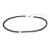 Lantine Freshwater Cultured Single Pearl Necklace 6mm 925 Sterling Silver Chain Beaded Choker Necklaces for Women