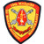 United States Marine Corps USMC  10th Marines Patch  with Iron-On Adhesive