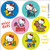 SmileMakers Hello Kitty Mini Dot Stickers - Prizes and Giveaways - 100 per Pack
