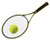 Tennis racquet sticker decal 5 inch  x 4 inch