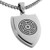 Tioneer Stainless Steel Hecate Greek Goddess of Magic Shield Pendant Necklace