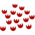 LITKO Micro Faction Tokens  Rebel  Red  15