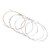 Fesjoy Banjo Strings AJ05 5-String Banjo Strings Set Plated Steel Coated Copper Alloy Wound  5pcs  Set  .009-.020