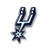 Patch Collection San Antonio Spurs Auto Metal Emblem Chrome  Team Promark