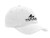 Koloa Embroidered Wave 3 inch  Logo Classic Cotton Unstructured Dad Hat-White Black