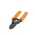 Utoolmart 10-22 AWG Nonslip Rubber Handle Electric Wire Stripper Cutter 1pcs