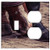 2-Gang  Toggle Outlet Combination Wall Plate Cover - Horse Huf Boots Horse Hoof Foot Animal
