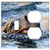 2-Gang  Toggle Outlet Combination Wall Plate Cover - Seal Sea Lion Robbe Mammal Sea Meeresbewohner 4