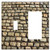 Toggle Rocker GFCI Combination Wall Plate Cover - Cobblestones Away Patch Paving Stones Stones