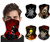 AMOMA 5-pack Anime One Punch Man One Piece Naruto Printed Comics Balaclavas Neck Gaiter One Size NarutoD