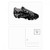 Black Football Shoes Pattern Soccer Postcard Set Birthday Mailing Thanks Greeting Card
