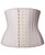 YIANNA Women s Underbust Latex Sports Girdle Short torso Waist Training corsets for weight loss Hourglass Body Shaper Fat Burner  YA110299-Beige-2XL