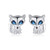 Presentski Fox Earrings for Women 925 Sterling Silver Fox Stud Earrings Cute Animal Earrings for Girls Women
