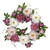 Nearly Natural 4788 Peony Wreath, 22-Inch, Pink