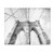 Brooklyn Bridge Photo 8x10 Inch Print New York City Photography Architecture Decor Black and White Wall Art