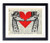 Giraffe Love   2  Upcycled Vintage Dictionary Art Print 8x10