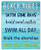 Beach Rules Typography Wall Art Print  Unique Beach House Decor -  8x10  Unframed Picture - Great Gift Idea Under  15